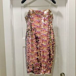 Aidan Mattox Sequin Mini Dress Size 8